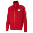 Puma Iconic T7 Full Zip Track Jacket Mens Red Casual Athletic Outerwear 58942311