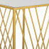 Corner table Alexandra House Living Gold 40 x 70 x 40 cm