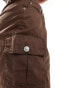 Фото #4 товара Pimkie cargo pocket detail mini skirt in brown