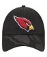 Фото #3 товара Men's Black Arizona Cardinals Top Visor 9Forty Adjustable Hat