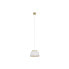Фото #1 товара Потолочный светильник DKD Home Decor Белый Коричневый Натуральный Бамбук 50 Вт 30 x 30 x 20 см