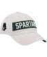 Men's Cream Michigan State Spartans Crossroad MVP Adjustable Hat Бежевый - фото #2