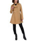 Фото #1 товара Women's Double-Breasted Wool Blend Skirted Coat