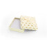 Cream gift box with gold dots KP6-9