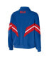 ფოტო #2 პროდუქტის Women's Royal Buffalo Bills Plus Size Yarn Dye Stripe Full-Zip Jacket