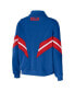 Women's Royal Buffalo Bills Plus Size Yarn Dye Stripe Full-Zip Jacket