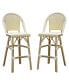 Cousco Patio Bar Chairs, Set of 2