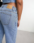 Cotton:On low rise straight leg jeans in vitnage wash blue Off shore Blue, 40 - фото #10