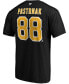 Фото #3 товара Men's David Pastrnak Boston Bruins Team Authentic Stack T-Shirt