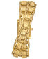 ფოტო #4 პროდუქტის Women's The Eleanor 3-in-1 Gold-Tone Stainless Steel Bracelet Watch 19mm