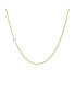 ფოტო #2 პროდუქტის Diamond Asymmetrical Initial 14K Yellow Gold Necklace