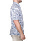 Men's Printed Short-Sleeve Woven Shirt