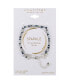 ფოტო #3 პროდუქტის Multi Color Crystal Triple Strand Bracelet