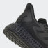 adidas 4D FWD 轻便耐磨防滑 低帮 跑步鞋 黑色