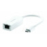 Фото #1 товара Адаптер USB C на сеть RJ45 D-Link DUB-E250 2500 Mbps Белый