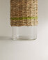 Glass rattan cruet