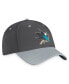Фото #2 товара Men's Charcoal, Gray San Jose Sharks Authentic Pro Home Ice Flex Hat