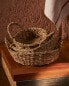 Braided basket with handles Бежевый, 20 x 9 x 20 cm - фото #16