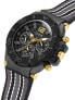 Фото #2 товара Guess Herren Armbanduhr Pilot 48 mm Mehrfarbiges Armband Armband Silicone and fabric GW0415G3