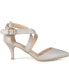 ფოტო #2 პროდუქტის Women's Riva Crisscross Strap Pointed Toe Pumps