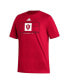 Фото #4 товара Men's Crimson Indiana Hoosiers Locker Lines Baseball Fresh T-shirt