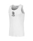 Men's White San Diego Padres Two-Pack Tank Top
