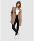 ფოტო #2 პროდუქტის Women's Women Liberty Sherpa Collar Wool Blend Coat