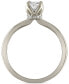 ფოტო #3 პროდუქტის Certified Diamond Oval-Cut Solitaire Engagement Ring (3/4 ct. t.w.) in 14k White Gold Featuring Diamonds ith the De Beers Code of Origin, Created for Macy's