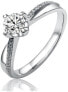 Фото #1 товара Silver engagement ring SHZR302