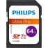 PHILIPS SDXC Card 64GB Class 10 UHS-I U3 V30 A1 memory card - фото #2