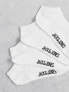 Фото #3 товара Jack & Jones 10 pack socks in white