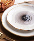 Фото #3 товара Набор посуды Christian Siriano Luma из фарфора, полный 32 шт., набор на 8 персон.