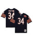 Фото #1 товара Men's Walter Payton Navy Chicago Bears 1983 Authentic Throwback Retired Player Jersey