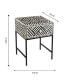 Фото #7 товара Noire Bone-Inlay Side Table