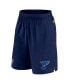 ფოტო #4 პროდუქტის Men's Navy St. Louis Blues Authentic Pro Rink Shorts