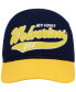 Infant Boys and Girls Navy, Maize Michigan Wolverines Old School Slouch Flex Hat