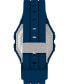 ფოტო #3 პროდუქტის Unisex Digital Ironman Classic Silicone Blue Watch 40mm