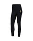 Фото #3 товара Women's Black New Orleans Saints Leggings and Midi Bra Set