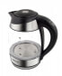 Электрический чайник Esperanza EKK026 - 1.7 л - 2200 Вт - Черный, Прозрачный - Стекло, Пластик - Регулируемый термостат - Индикатор уровня воды