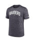 Men's Black Las Vegas Raiders Sideline Velocity Athletic Stack Performance T-shirt