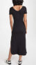 Фото #3 товара Vitamin A 293007 Women Catalina Tee Dress Black Organic Rib Size S