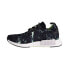 Adidas NMD_R1 Primeknit Men's Shoes Core Black-Cloud White-Green bb7996