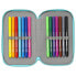 Фото #6 товара SAFTA The Bellies Double Filled Pencil Case 28 pieces