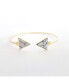 ფოტო #1 პროდუქტის Sanctuary Project by Semi Precious White Howlite Arrow Cuff Bracelet Gold