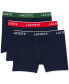 Men's Regular Fit Logo Waistband Boxer Briefs, Pack of 3