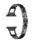 ფოტო #5 პროდუქტის Unisex Journey Square Link Stainless Steel Band for Apple Watch Size- 42mm, 44mm, 45mm, 49mm