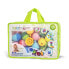 LALABOOM Bag Of Educational Beads And Accessories 48 Pieces