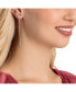 ფოტო #5 პროდუქტის Rose Gold-Tone Crystal Swan & Removable Chain Drop Earrings