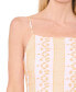 ფოტო #3 პროდუქტის Women's Apron-Neck Embroidered Maxi Dress