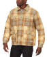 Фото #1 товара Men's Ridgefield Plaid Fleece-Lined Flannel Shirt Jacket